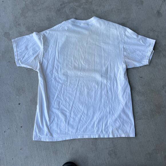 Vintage Hanes beefy white graphic t shirt - Picture 5 of 11